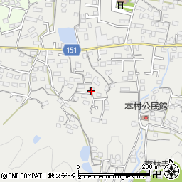 福岡県久留米市山川町285周辺の地図
