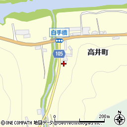 大分県日田市高井町106周辺の地図