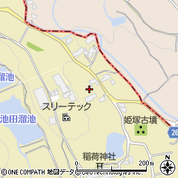 佐賀県小城市東分178周辺の地図