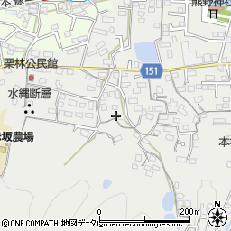 福岡県久留米市山川町148周辺の地図