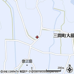 愛媛県宇和島市三間町大藤715周辺の地図