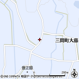 愛媛県宇和島市三間町大藤711周辺の地図