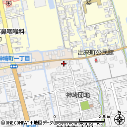 佐賀県神埼市神埼町本堀3周辺の地図