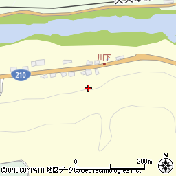 大分県日田市高井町268周辺の地図