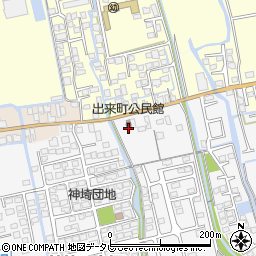 佐賀県神埼市神埼町本堀2886-2周辺の地図