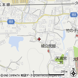 福岡県久留米市山川町884周辺の地図