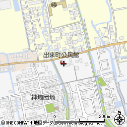 佐賀県神埼市神埼町本堀2885周辺の地図