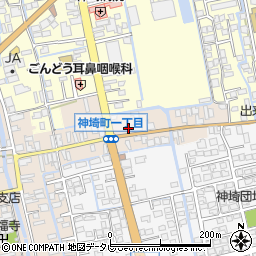 佐賀県神埼市一丁目周辺の地図
