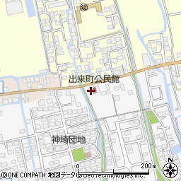 佐賀県神埼市神埼町本堀2887周辺の地図