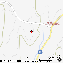 大分県玖珠郡玖珠町四日市2442周辺の地図