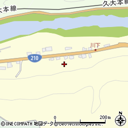 大分県日田市高井町301周辺の地図