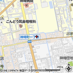 鍵の出張救急車神埼営業所２４時間受付センター周辺の地図