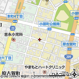 福岡県久留米市原古賀町21-20周辺の地図