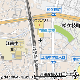 松田コーポ周辺の地図