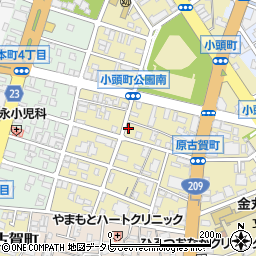 福岡県久留米市原古賀町22-41周辺の地図
