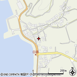 愛媛県宇和島市吉田町白浦2020周辺の地図