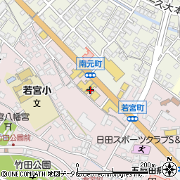 ネッツトヨタ大分日田店周辺の地図