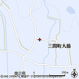 愛媛県宇和島市三間町大藤745周辺の地図