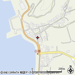 愛媛県宇和島市吉田町白浦2010周辺の地図