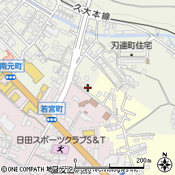 大分県日田市南元町347周辺の地図