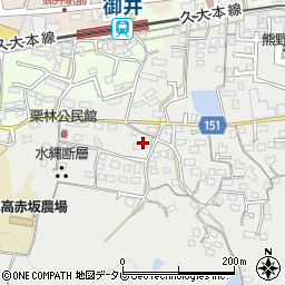 福岡県久留米市山川町142周辺の地図