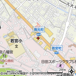 大分トヨタ自動車株式会社　日田店周辺の地図