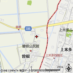 佐賀県神埼郡吉野ヶ里町曽根周辺の地図