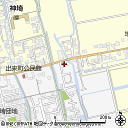 佐賀県神埼市神埼町本堀2871-3周辺の地図