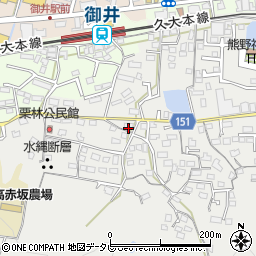 福岡県久留米市山川町143周辺の地図