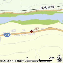 大分県日田市高井町288周辺の地図