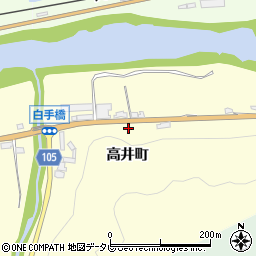 大分県日田市高井町64周辺の地図