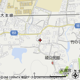 福岡県久留米市山川町881周辺の地図