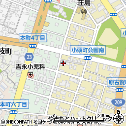 福岡県久留米市原古賀町21-30周辺の地図