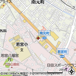 ネッツトヨタ東九州日田店周辺の地図