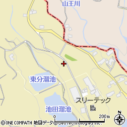 佐賀県小城市東分565周辺の地図