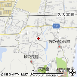 福岡県久留米市山川町907周辺の地図