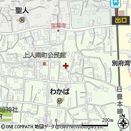 大分県別府市北石垣753周辺の地図