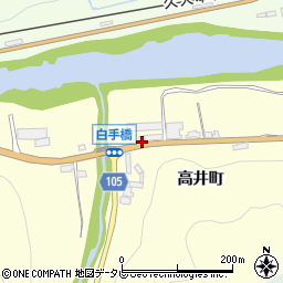 大分県日田市高井町82周辺の地図