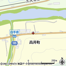 大分県日田市高井町60周辺の地図