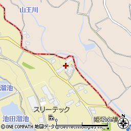 佐賀県小城市東分121周辺の地図