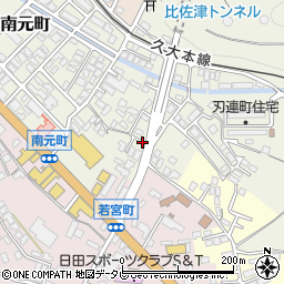 大分県日田市南元町310周辺の地図