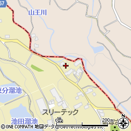 佐賀県小城市東分93周辺の地図