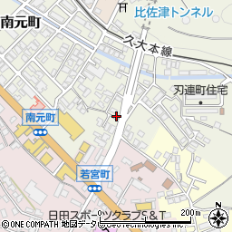 大分県日田市南元町309-3周辺の地図