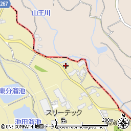 佐賀県小城市東分95周辺の地図