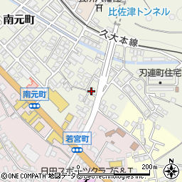 大分県日田市南元町7周辺の地図