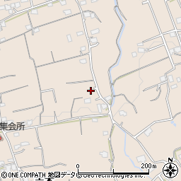 福岡県久留米市草野町吉木2131周辺の地図