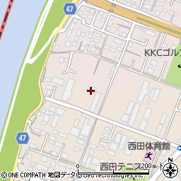 サニクリーン九州久留米営業所周辺の地図
