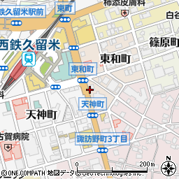 うめの地所株式会社　本店周辺の地図
