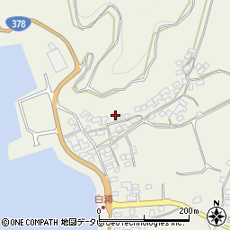 愛媛県宇和島市吉田町白浦127周辺の地図