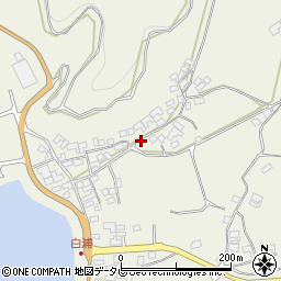 愛媛県宇和島市吉田町白浦154周辺の地図